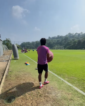 Tempat latihan Dewa United. (Instagram @dewaunitedfc)
